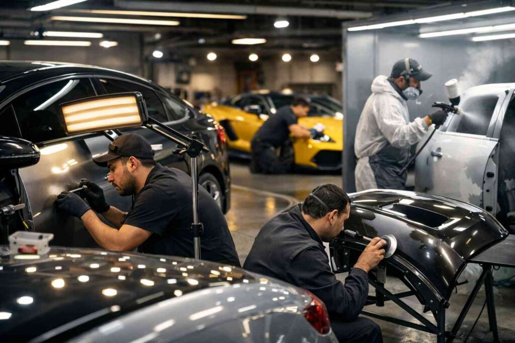 Car Dent Repair Services in Dubai