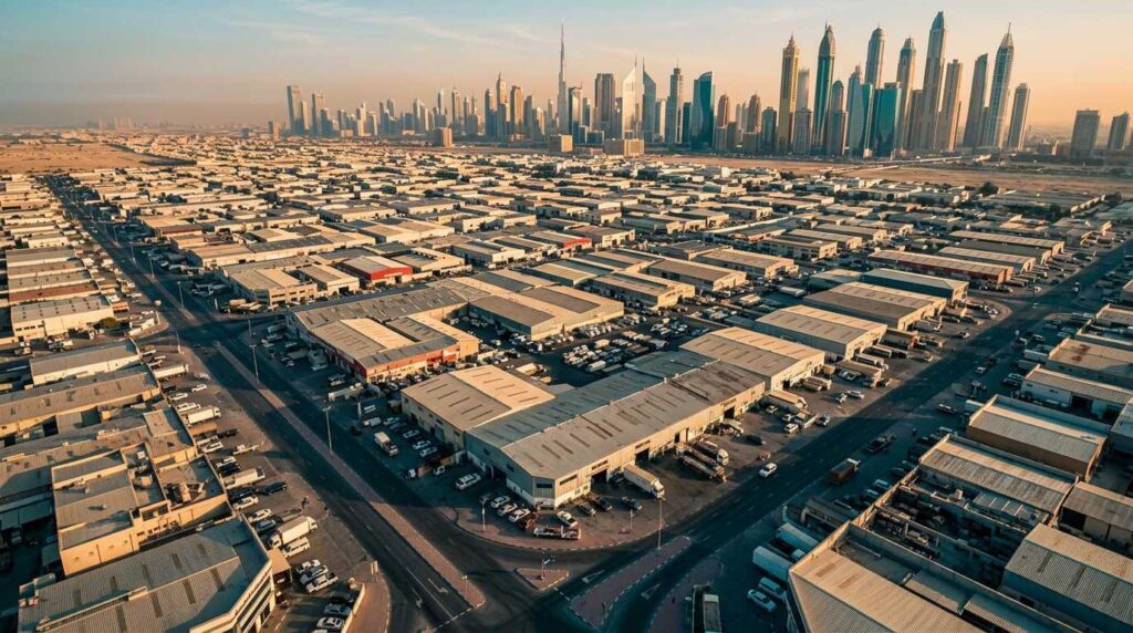 Al Quoz Dubai automotive district home to the best car garages and repair workshops