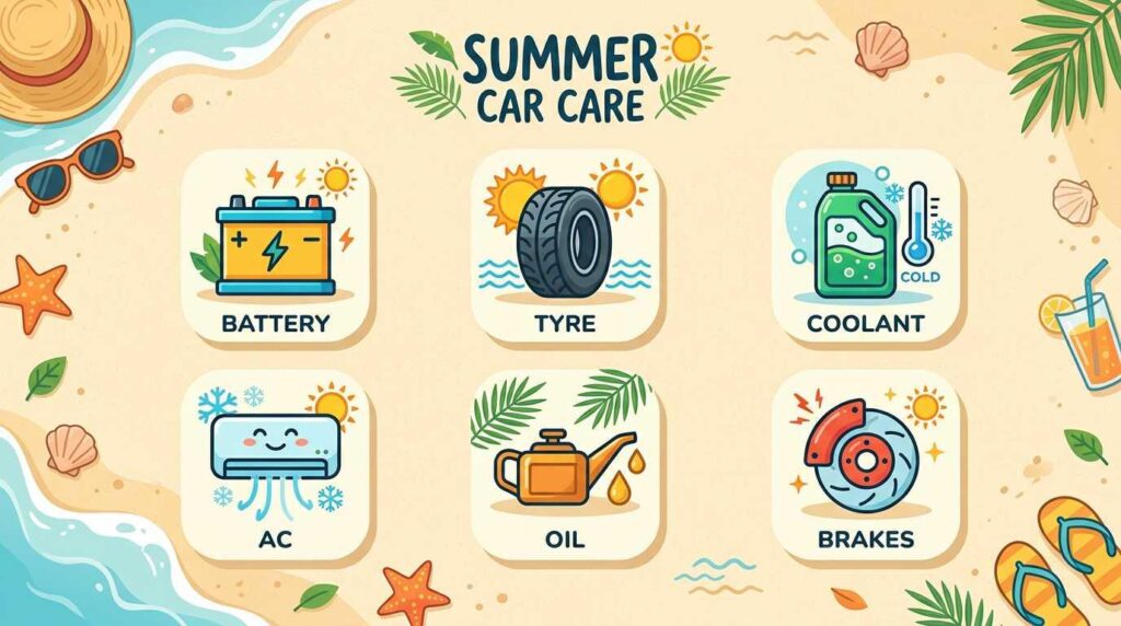 Seven-point summer car maintenance checklist for Dubai drivers